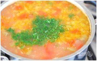 Перловый суп с солеными огурцами - фото шаг 10