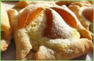Творожное тесто с абрикосами - фото шаг 9