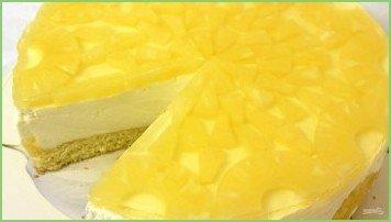 Йогуртовый торт с ананасами - фото шаг 6