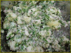 Картофельный салат с луком - фото шаг 4