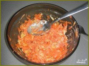Морковка с сыром и чесноком - фото шаг 4