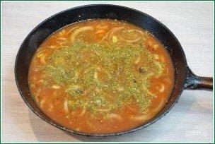 Острые фрикадельки в томатном соусе