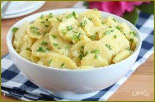 Салат из картофеля и лука - фото шаг 7