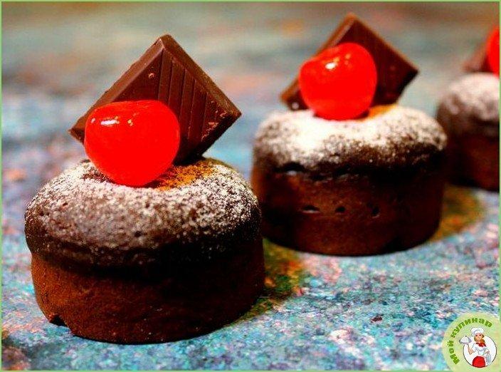 Шоколадный мини-пирог