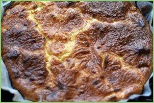 Киш с тыквой и зеленым луком в сырной заливке - фото шаг 9