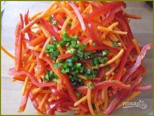 Морковный салат со сладким перцем - фото шаг 1