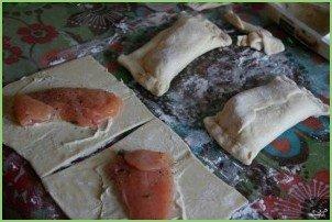 Пирожки с курицей и сыром в духовке - фото шаг 4