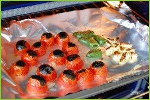 Сальса из запеченных томатов, чеснока и перца - фото шаг 4