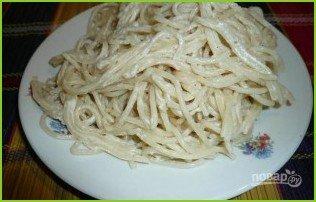 Сырный соус для спагетти - фото шаг 5