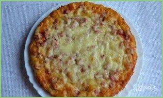 Тесто на кефире для пиццы в духовке - фото шаг 5