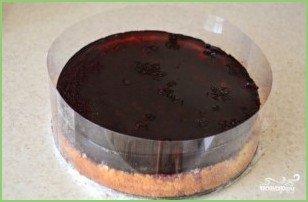 Черничный торт бисквитный - фото шаг 11