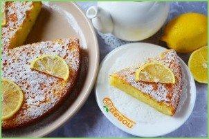 Лимонный пирог в духовке - фото шаг 12