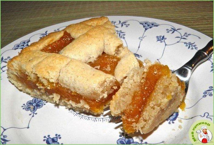 Пирог с абрикосовым джемом - фото шаг 1