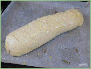 Белый хлеб с сыром и орехами - фото шаг 5