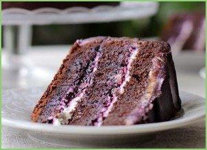 Черничный пирог с шоколадом - фото шаг 7