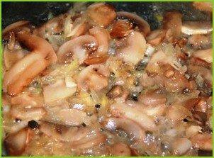 Паста с грибами в сметанном соусе - фото шаг 3