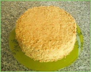 Песочный торт с заварным кремом - фото шаг 5