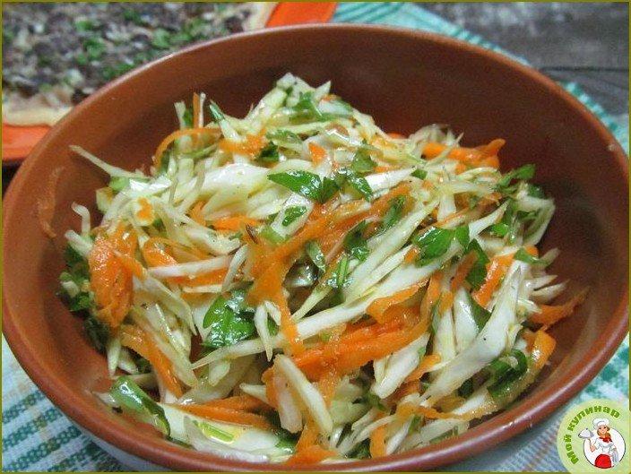 Капустно-овощной салат