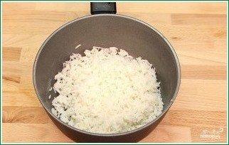 Мясной рулет с рисом