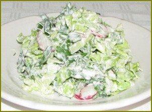 Простой салат из китайской капусты - фото шаг 6
