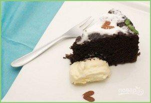 Простой шоколадный пирог - фото шаг 6