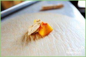 Блинчики с персиковой начинкой - фото шаг 3