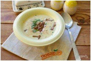 Крем-суп из кабачков с лисичками - фото шаг 11