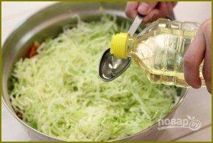 Салат из свежей капусты с огурцом - фото шаг 3