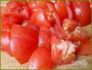 Салат с мидиями и помидорами - фото шаг 2