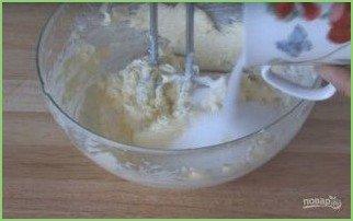 Ванильно-мраморный пирог (бисквит) - фото шаг 2
