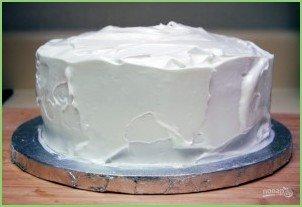 Бисквитный торт с ликёром - фото шаг 9