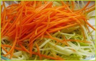 Кабачки с морковкой на зиму без стерилизации - фото шаг 4
