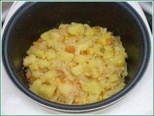 Картофельное рагу с овощами