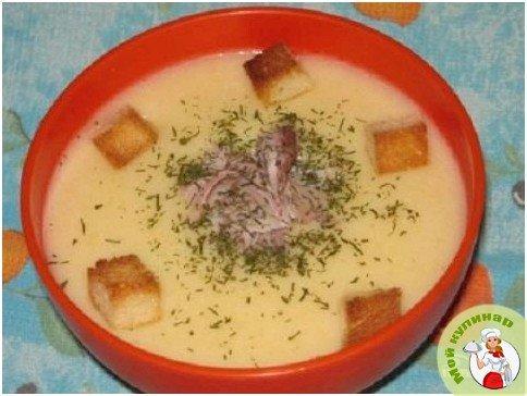 Картофельный суп-пюре с сыром - фото шаг 1