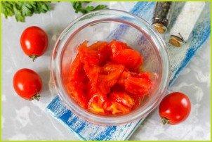 Кабачки в томатном соке - фото шаг 2