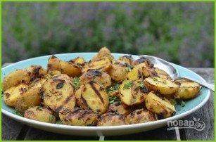 Картофель на гриле в маринаде - фото шаг 6