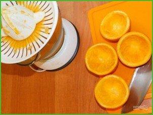Клубнично-апельсиновый коктейль с имбирем - фото шаг 3