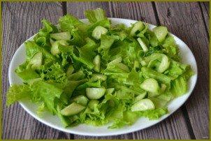 Овощной салат с тунцом - фото шаг 2