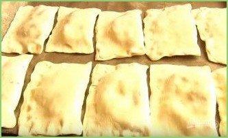 Пирожки из слоеного теста с печенью - фото шаг 6