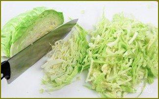 Салат с капустой и огурцами - фото шаг 1