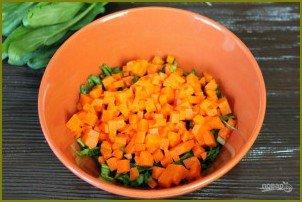 Салат с печенью, морковью и горошком - фото шаг 3