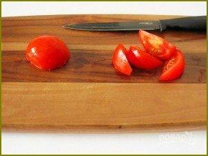 Салат с помидорами и куриным филе - фото шаг 8