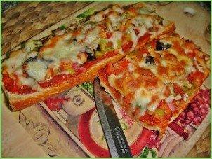 Пицца-багет - фото шаг 8