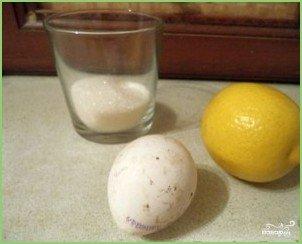 Глазурь для кулича с лимоном - фото шаг 1