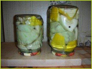 Маринованные патисоны с лимонной кислотой - фото шаг 4