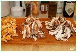 Паста сливочная с грибами