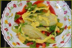 Салат из фенхеля и апельсина с заправкой из авокадо - фото шаг 8
