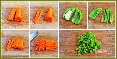 Салат из овощей и киноа - фото шаг 2