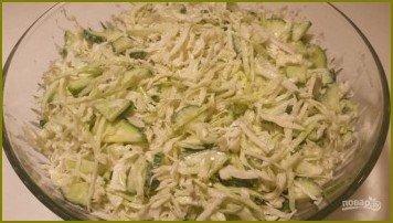 Салат из свежей белокочанной капусты - фото шаг 5