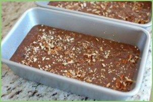 Шоколадный пирог с тыквой и орехами - фото шаг 6
